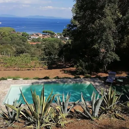 Villa Gualdo Piscina Vista Mare *